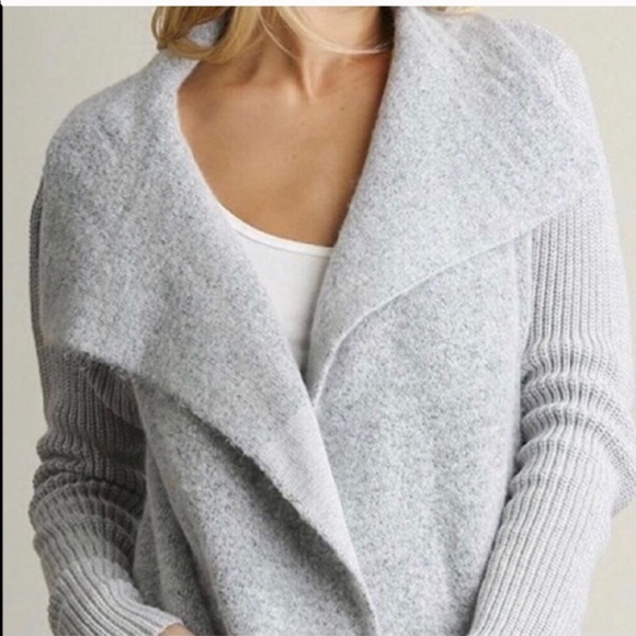 LAST ONE!! Open Front Double Breasted Cardigan - Picture 3 of 5